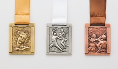 1,000円以内の表彰メダル JW-QUメダル