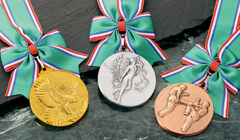 金属製表彰メダル JW-L60メダル