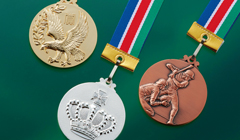 金属製表彰メダル JAS-SMメダル