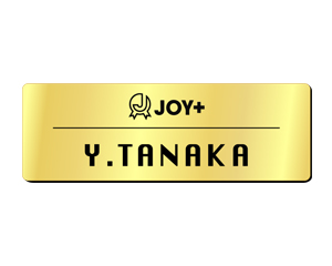 ロゴ＋英語のみを使用するレイアウト