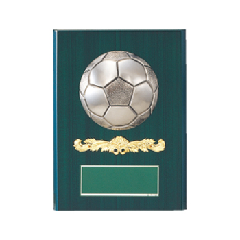 サッカーボールが目立つサッカー専用表彰楯 JW-SO-5271
