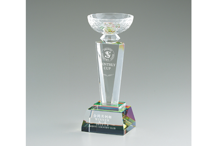 JAS-RGR-4117 オリジナルロゴが作成できる人気のグランツクリスタルカップ