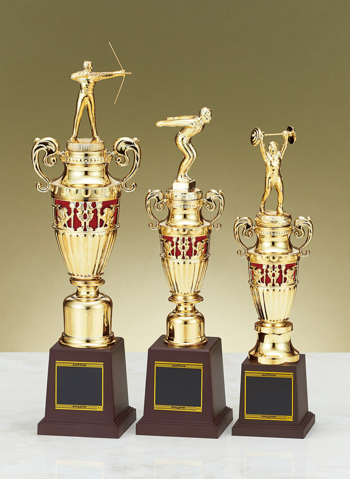 安い価格の大会用表彰トロフィースタンダードトロフィーJAS-RT-3456  