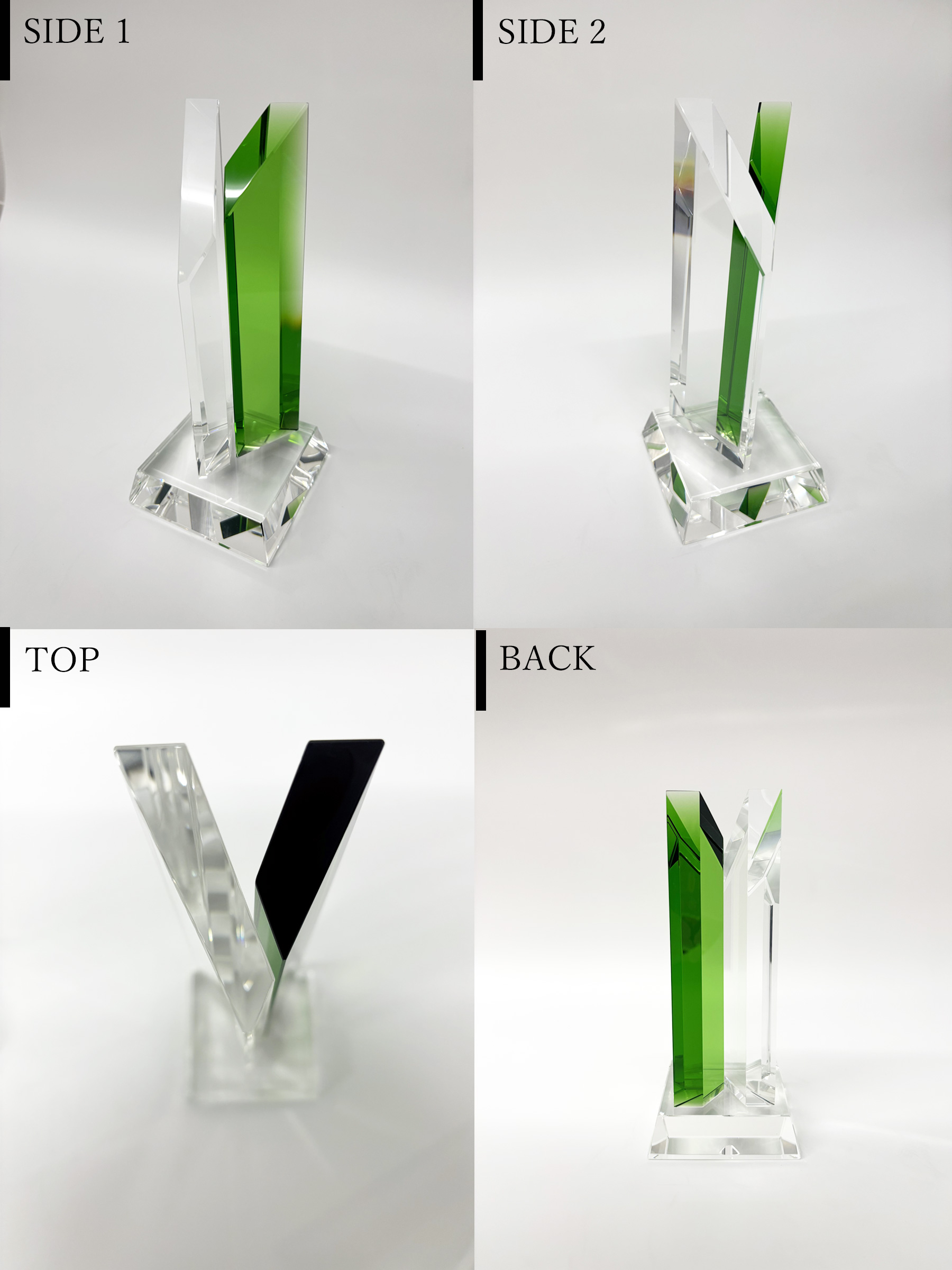 クリスタルトロフィー様々な角度からご紹介 JG-B-515