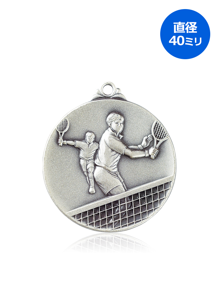 テニス用の低価格表彰メダル JG-MC-tennis
