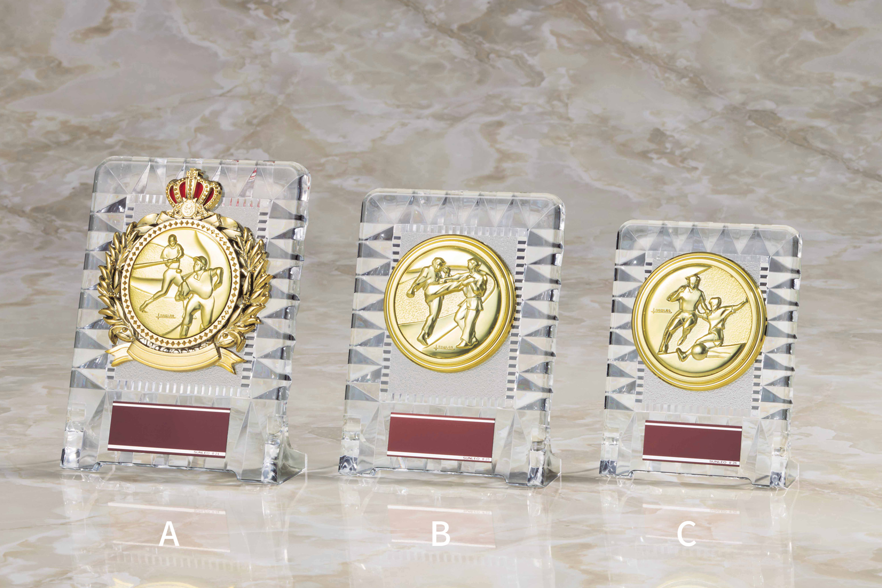 低価格のアクリル製表彰楯 JS-ATZ-4430