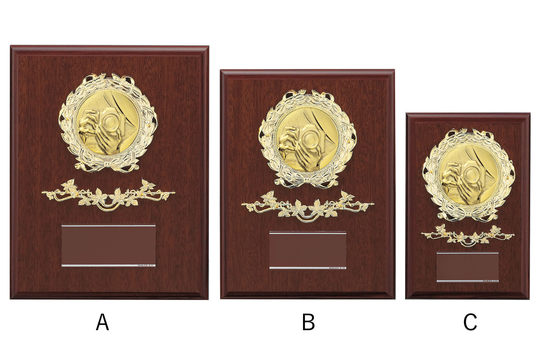 カメラ用木製表彰楯 JS-ATZ-4449-photo