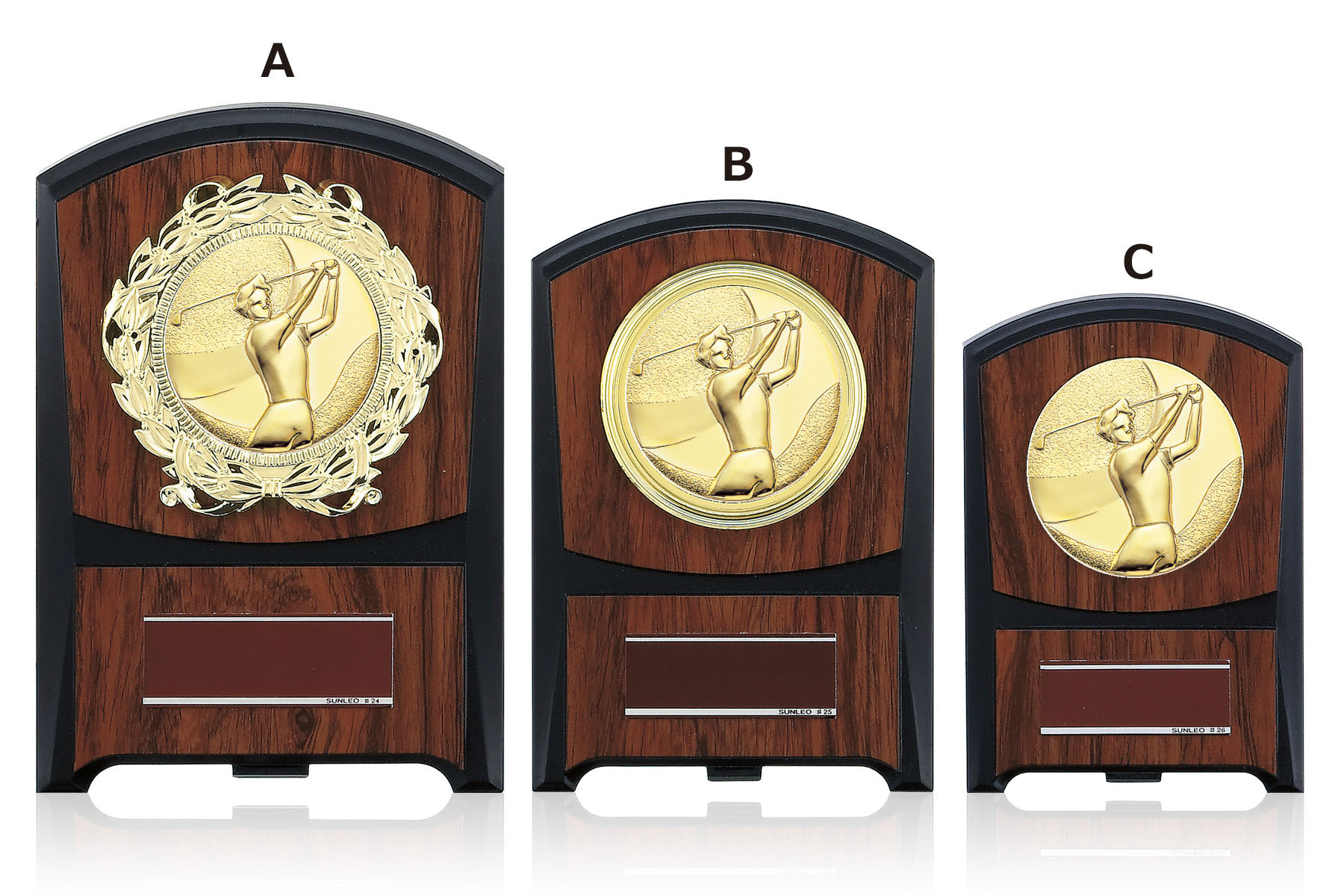 ゴルフ専用の表彰楯 JS-ATZ-4474-golf