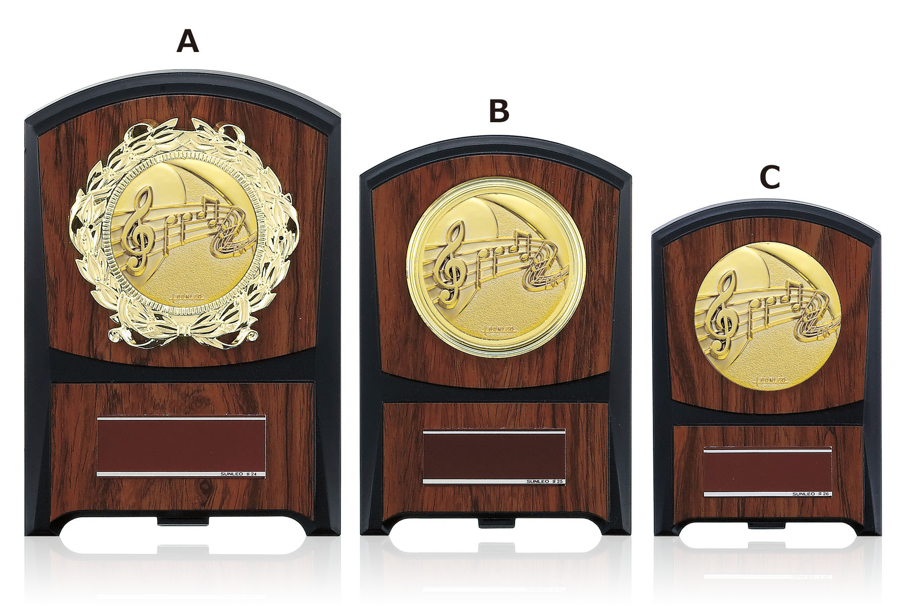 音楽専用の表彰楯 JS-ATZ-4474-music