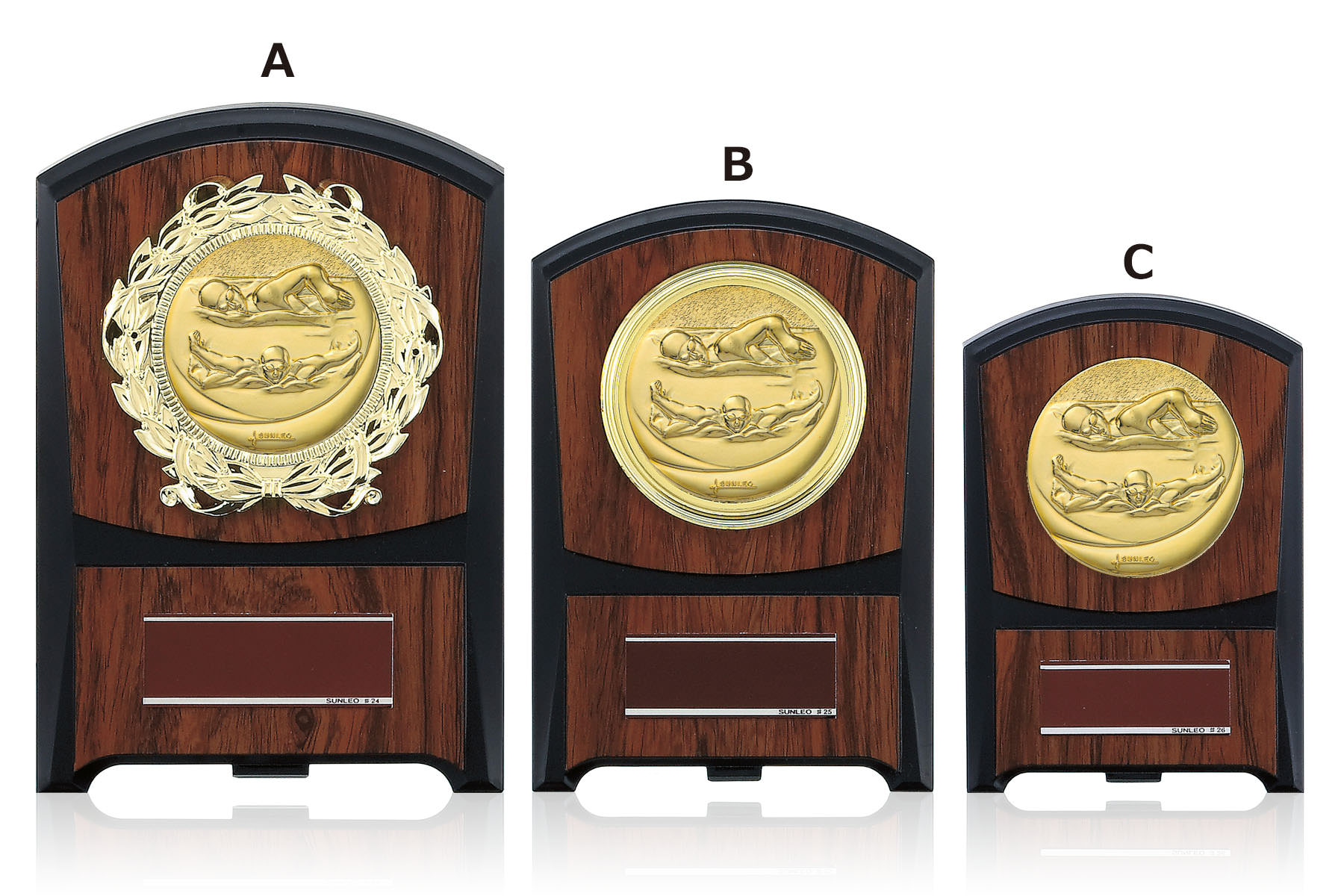 水泳専用の表彰楯 JS-ATZ-4474-swimming