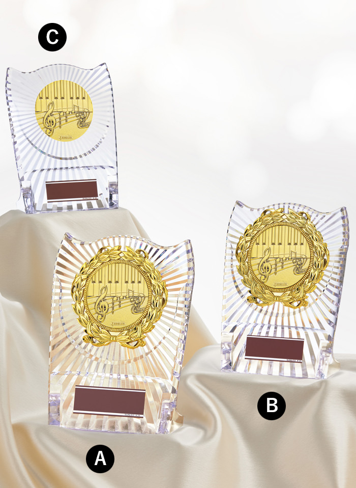 ピアノ・エレクトーンアクリル楯 JS-ATZ-4477-piano