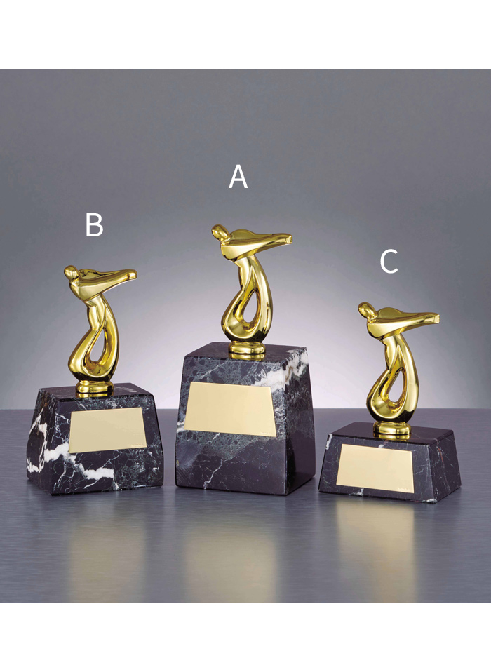 ゴルフ用ブロンズトロフィー JS-BR-4678