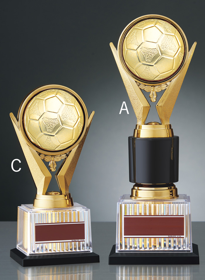 競技や種目の立体的なボールレリーフが自由に選択できます JS-BRZ-4671