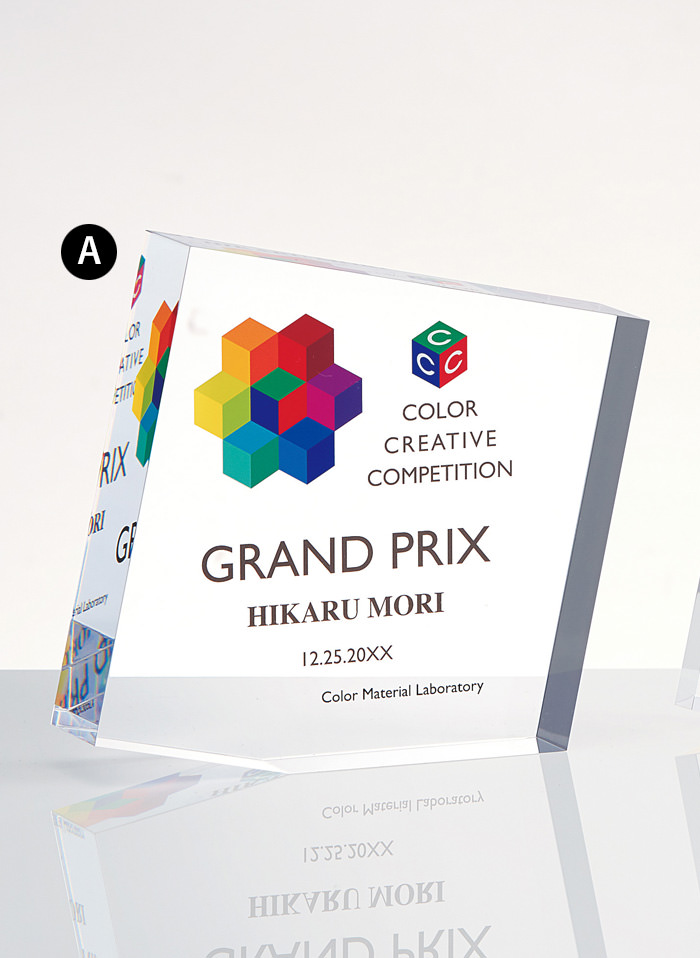 インテリアのようなおしゃれなセミオーダー楯 JS-L10-02