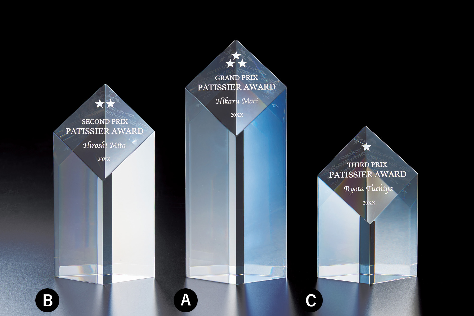 ランクアップ表彰におすすめトロフィー JS-L16-01