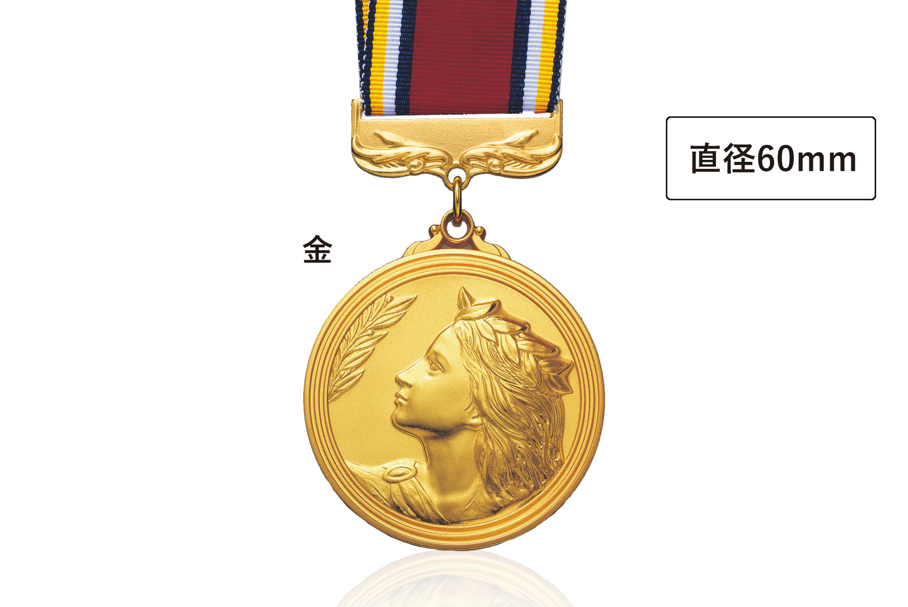 ベーシックサイズのファインメダル　JS-MY-8620