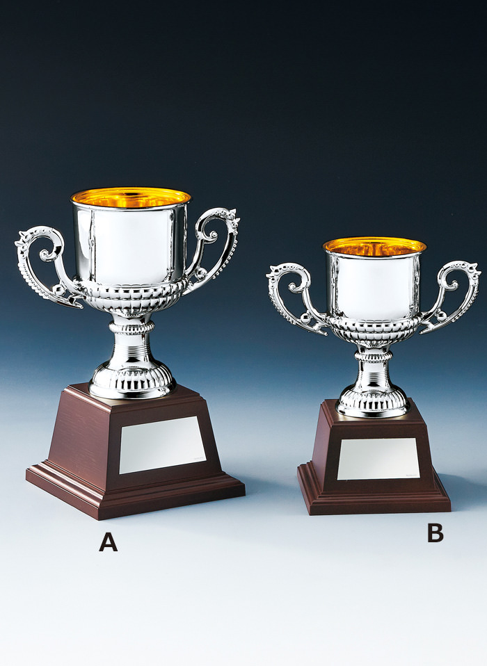 低価格な樹脂製シルバー優勝カップ JS-NO-4775