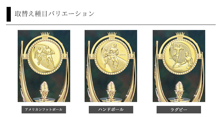 アメフト・ラグビー・ハンドボールからご希望のデザインをセレクトできます JS-TRZ-4303-ball-other