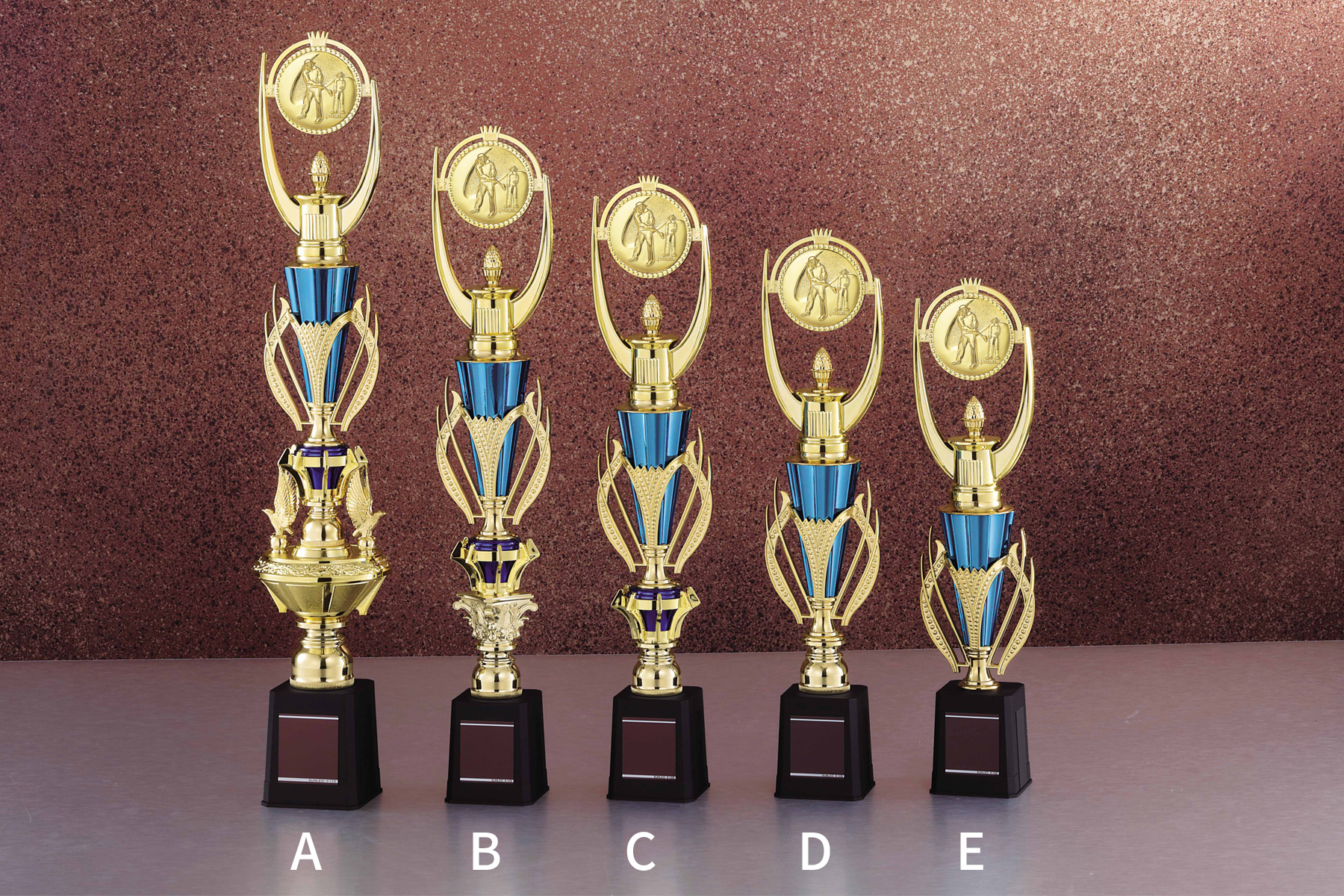 グランドゴルフ用スタンダードトロフィー　JS-TRZ-4329-groundgolf