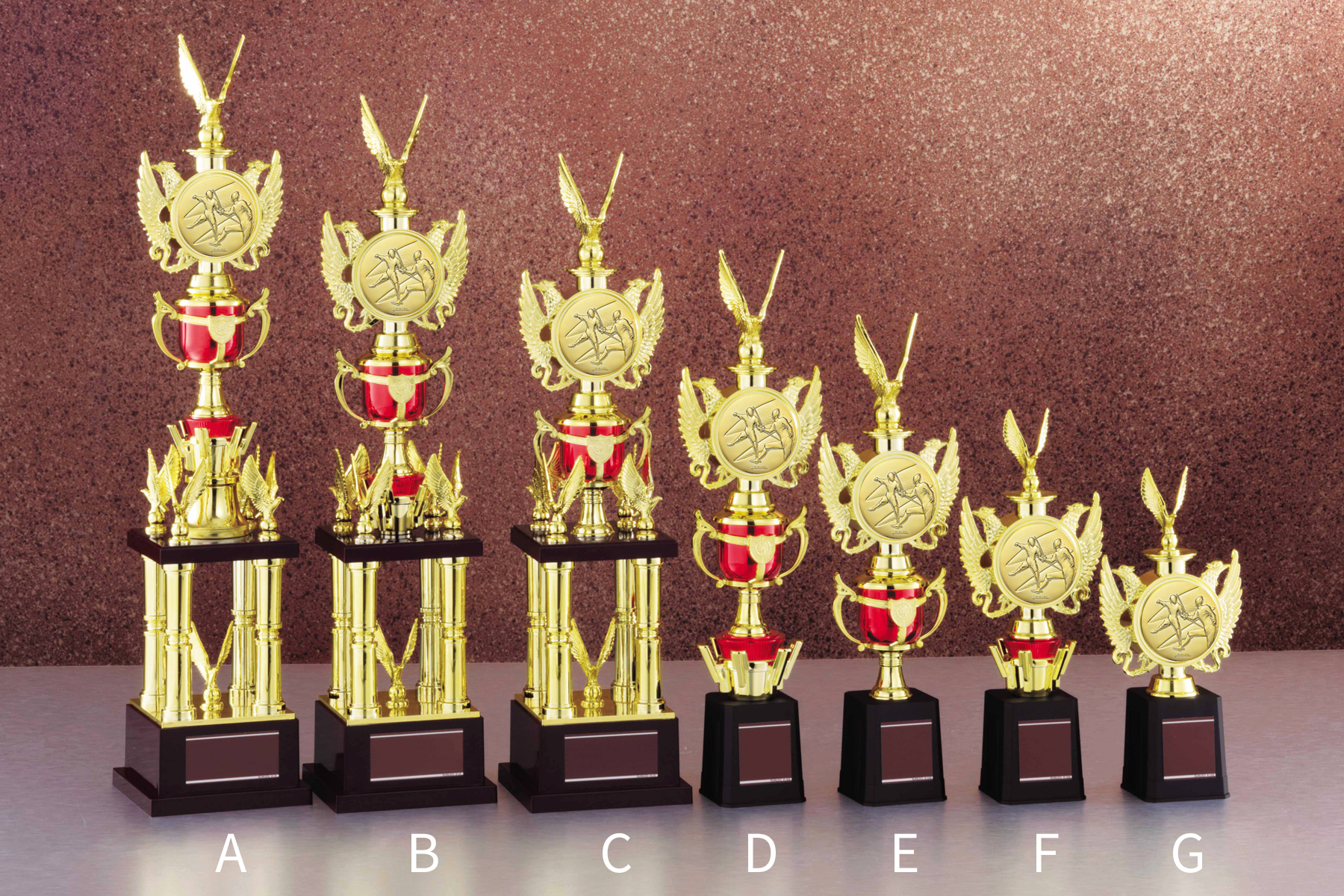 レスリング・フェンシングの表彰トロフィー JS-TRZ-4370-combat-other