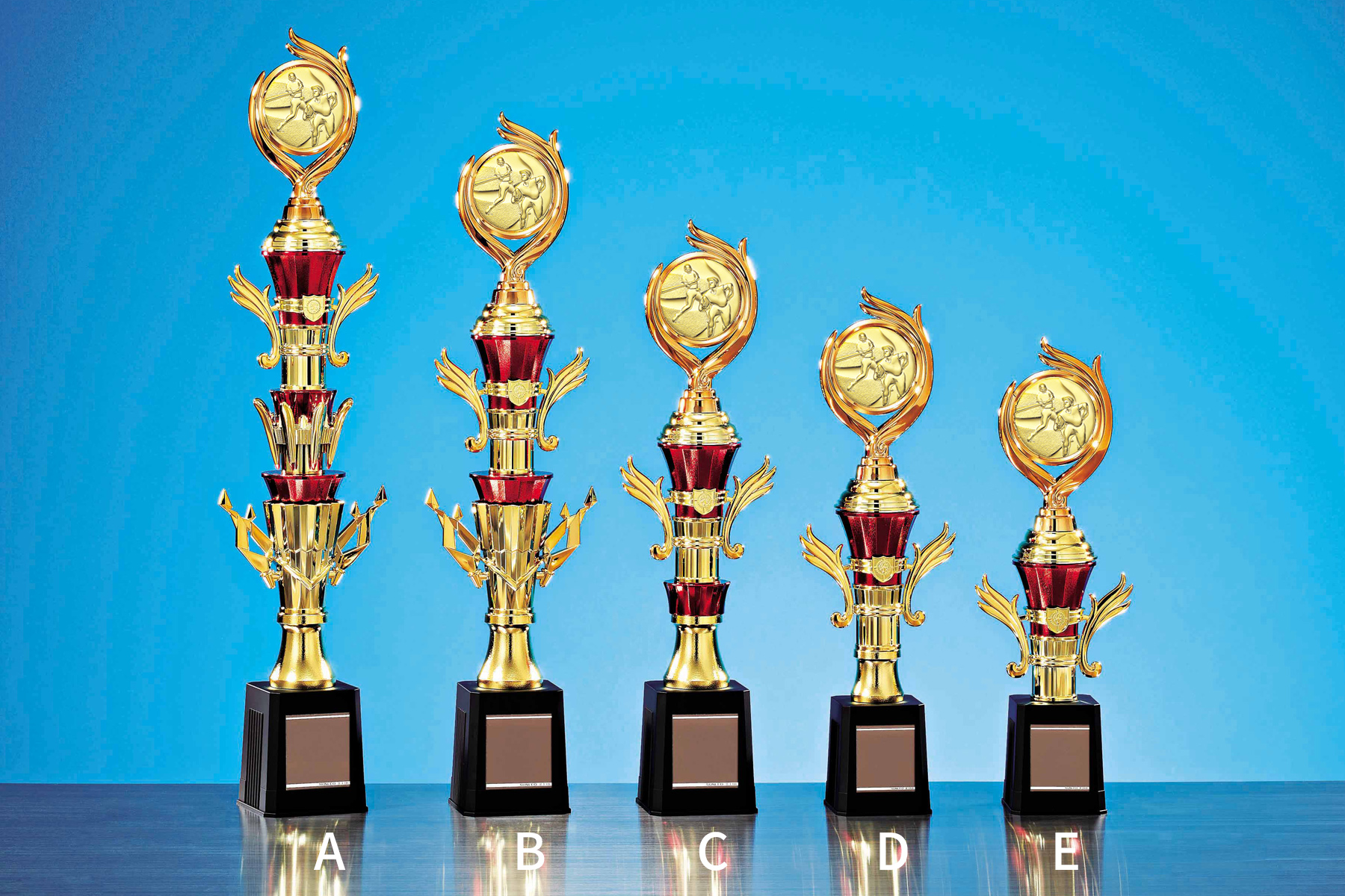 野球用スタンダードトロフィー JS-TRZ-4387-baseball