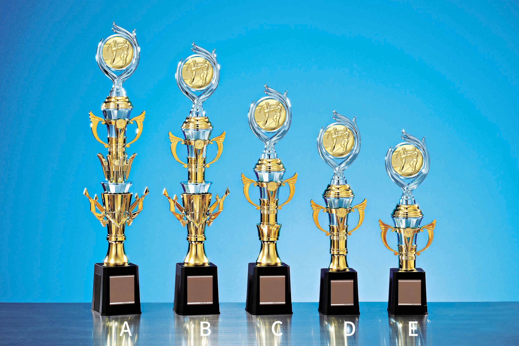 空手大会専用スタンダードトロフィー JS-TRZ-4388-karate