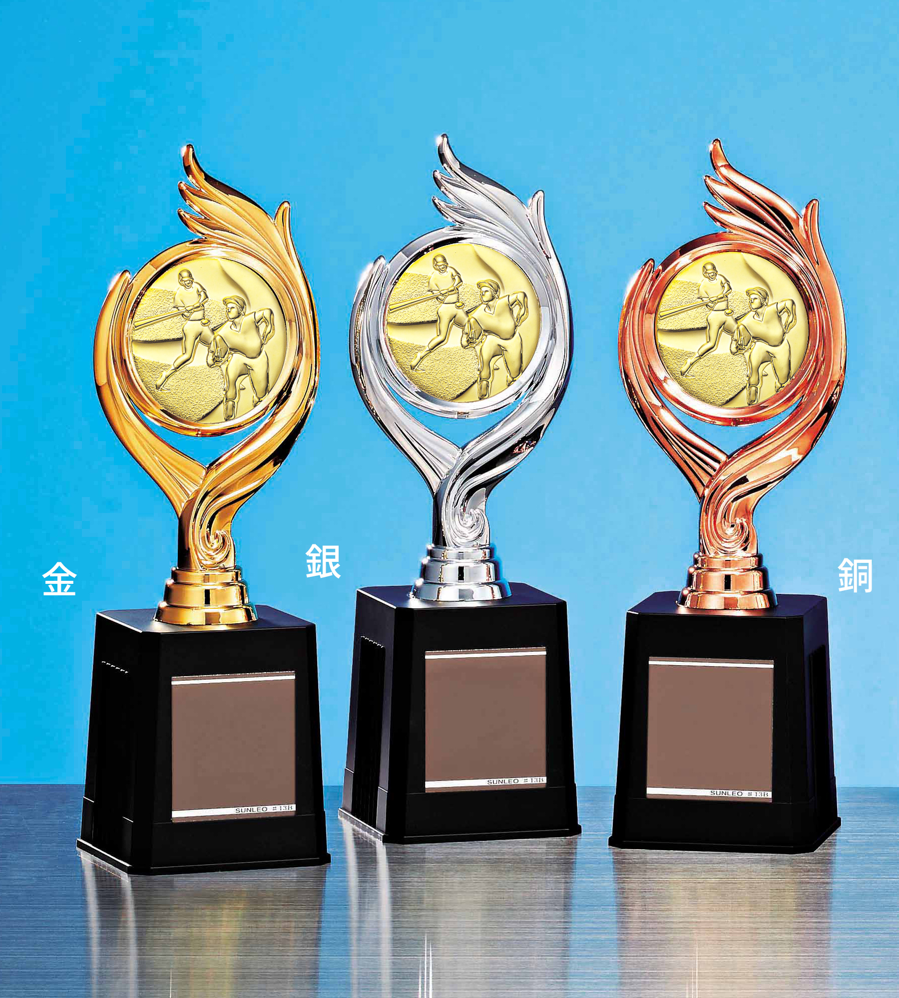 野球用スタンダードトロフィー JS-TRZ-4395-baseball