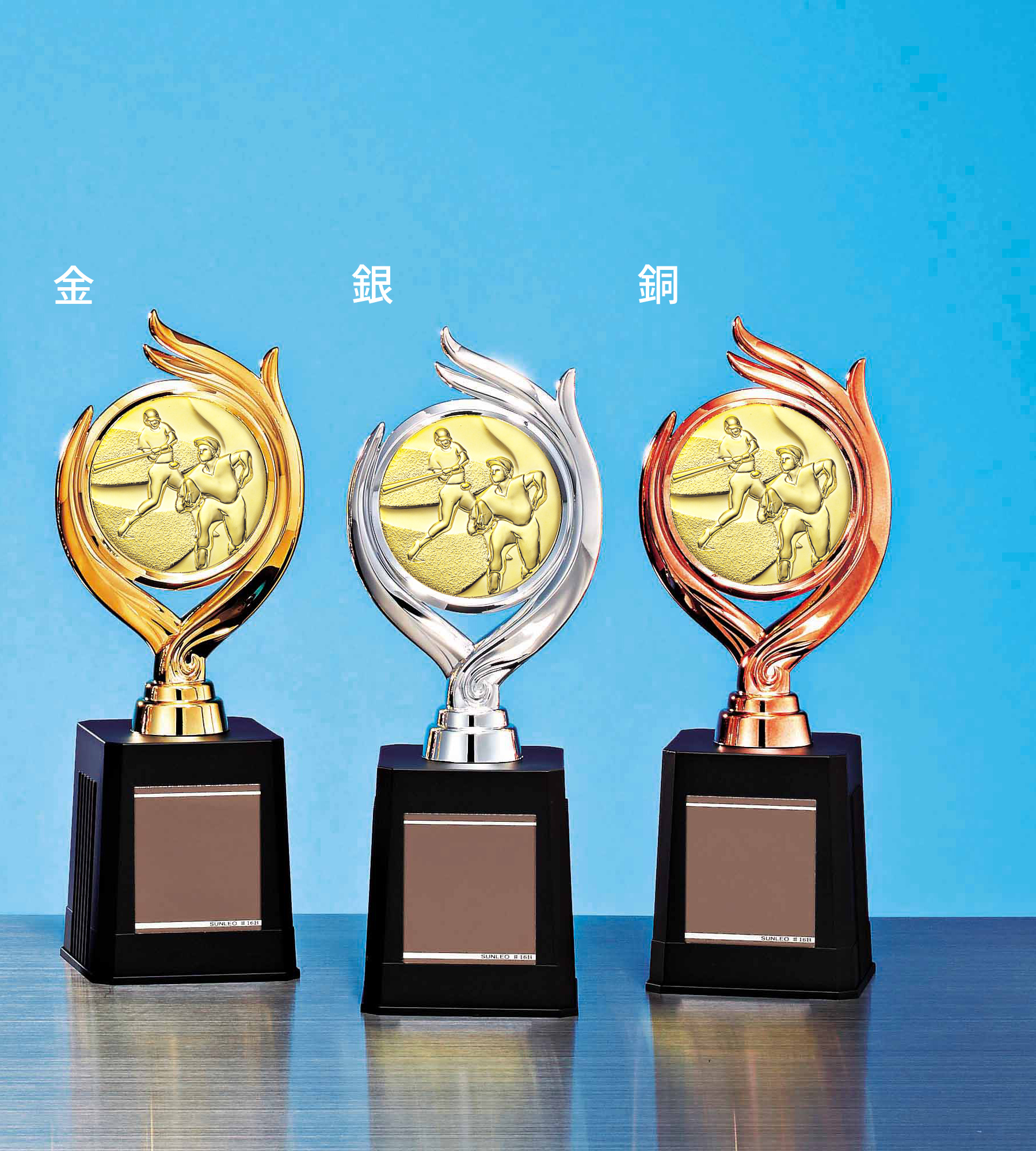 野球用スタンダードトロフィー JS-TRZ-4399-baseball