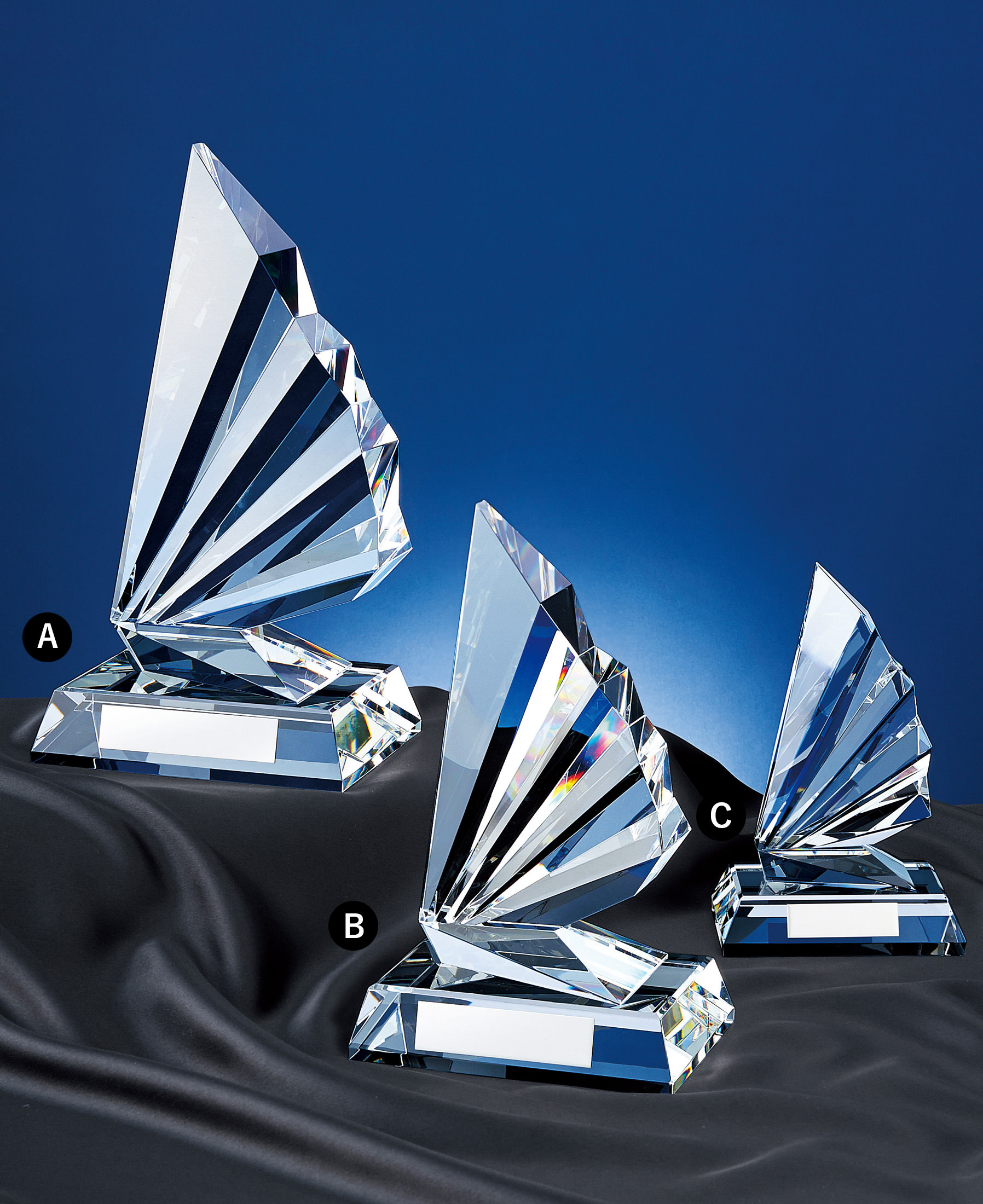 高級クリスタルトロフィー JS-YC-4973