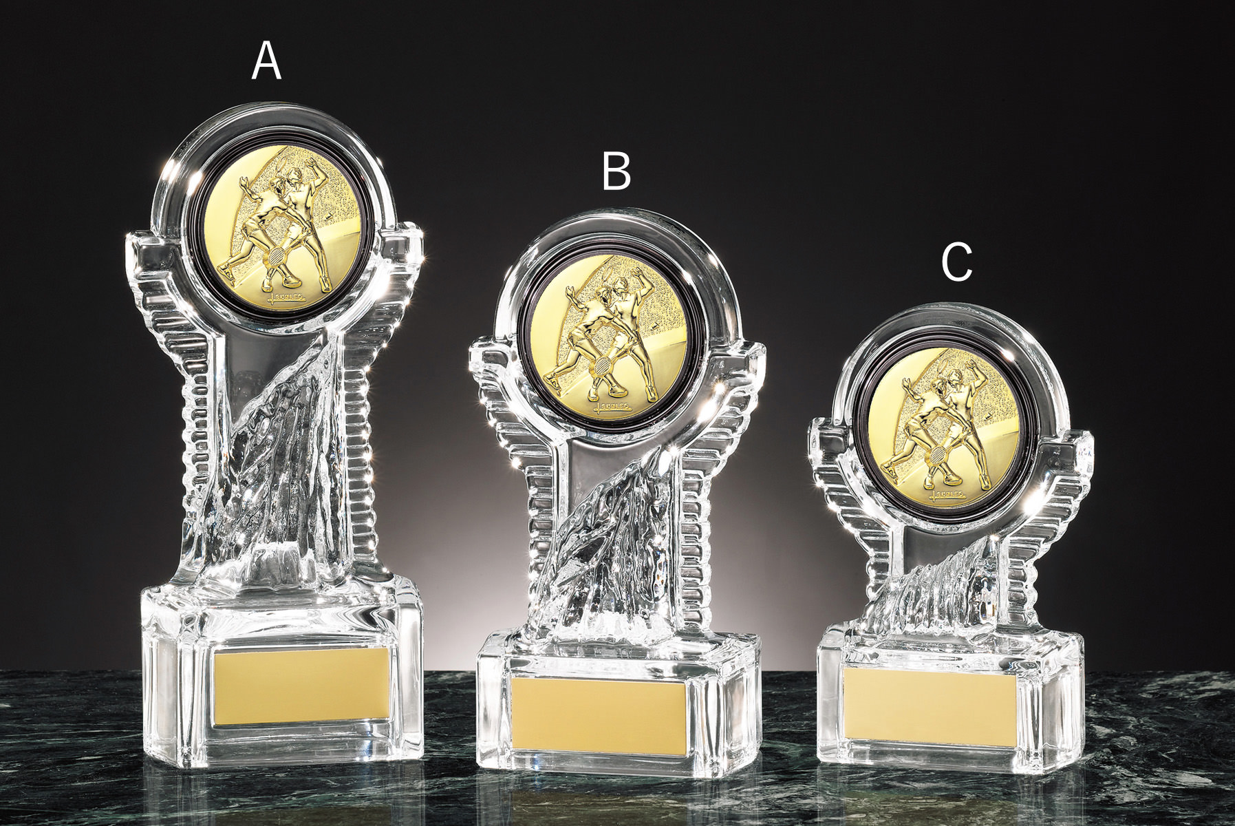 クリスタル優勝トロフィー JS-YCZ-4939