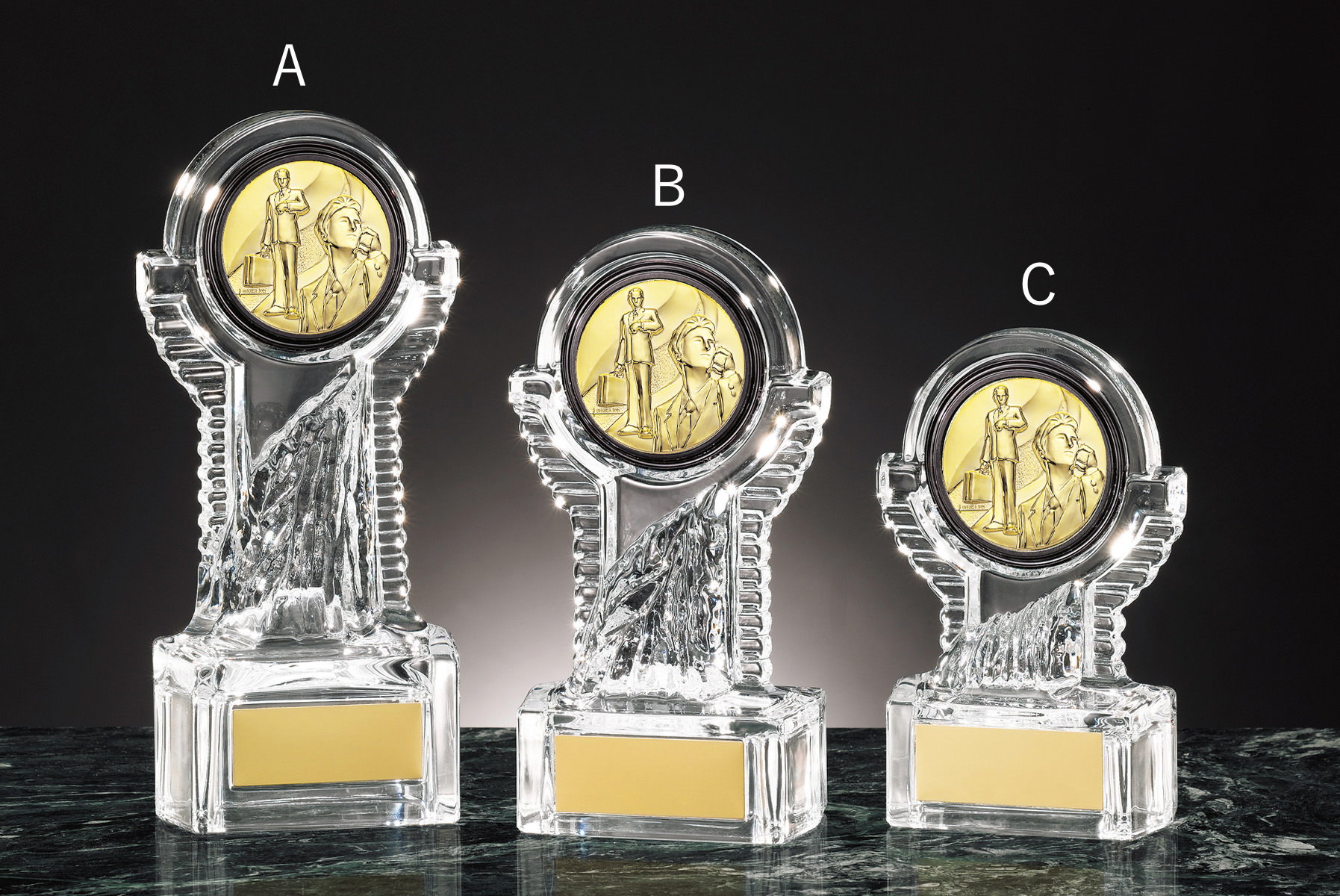 クリスタル優勝トロフィー JS-YCZ-4939