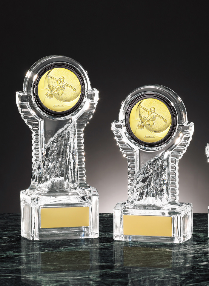 スケートボード専用のクリスタルトロフィー JS-YCZ-4939-skateboard