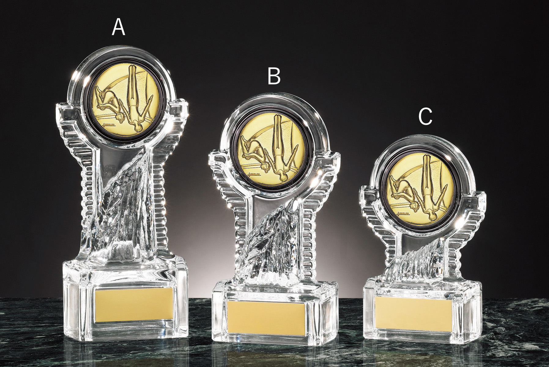 クリスタル優勝トロフィー JS-YCZ-4939