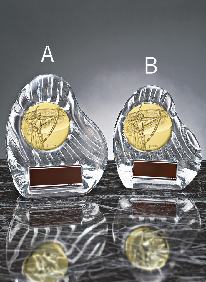 弓道・アーチェリー表彰楯 JS-YCZ-4956-archery