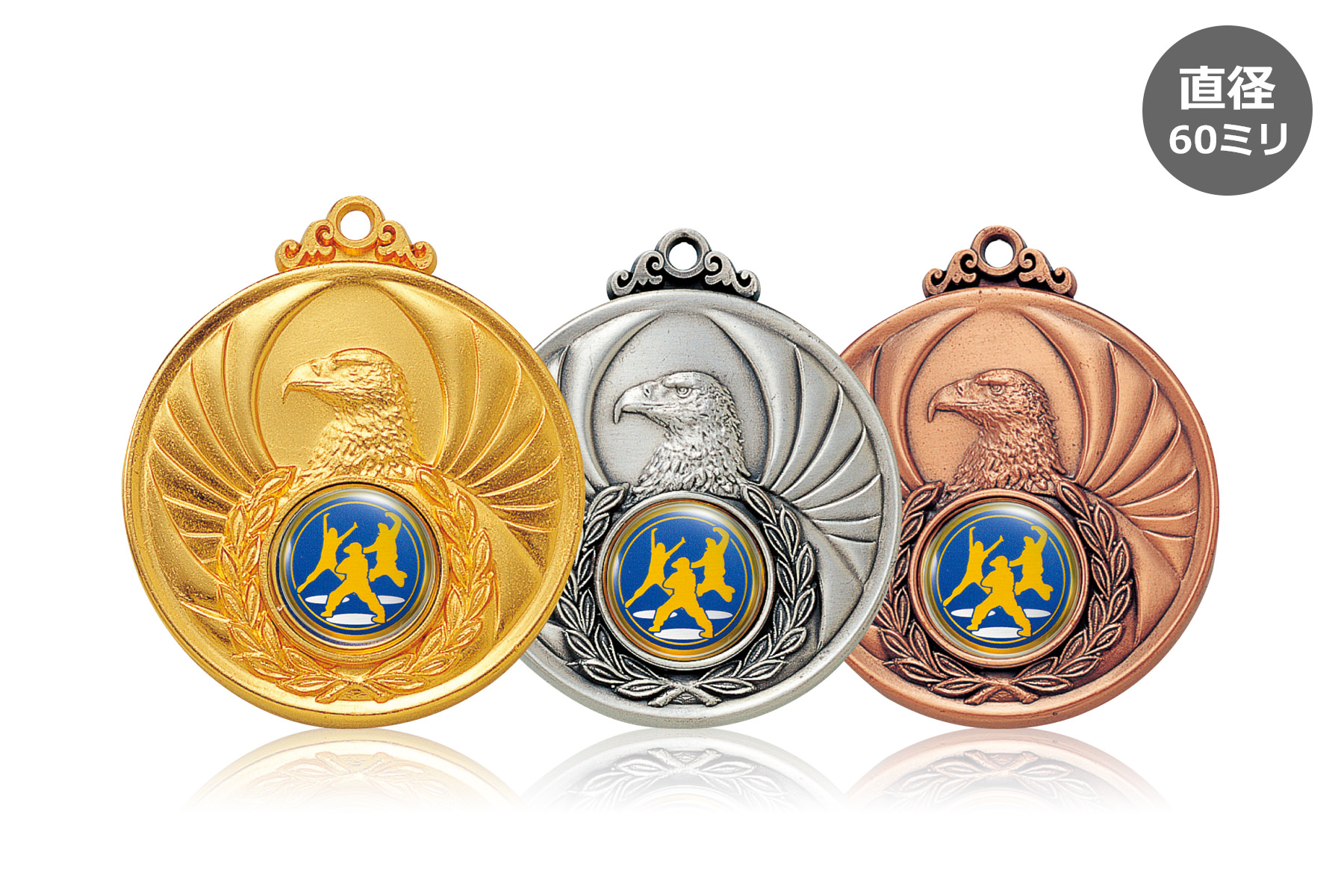 ストリートダンス表彰メダル JW-4MR-60-streetdance