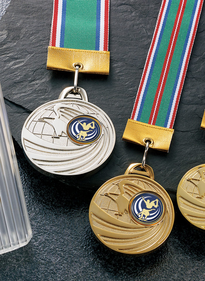 モダンデザインのスケートボードメダル JW-5MR-52-skateboard