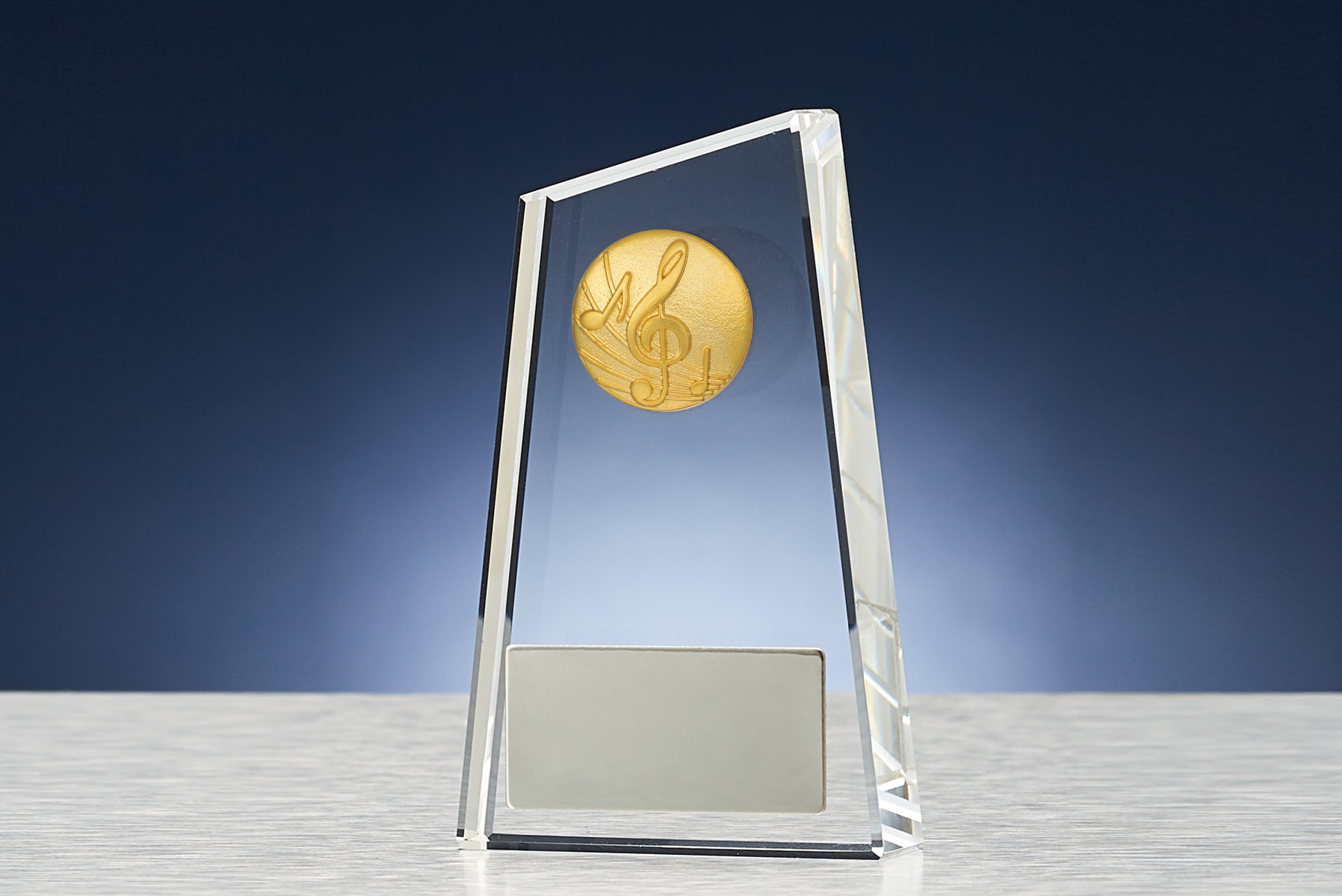 ピアノ・エレクトン専用クリスタルトロフィー JW-B-6013-piano