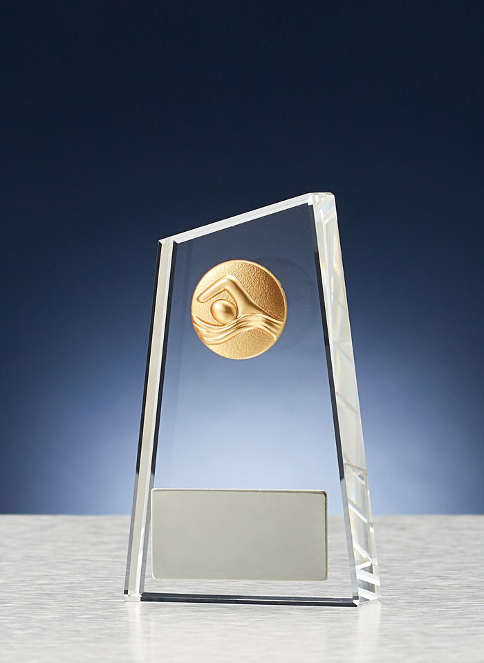 マーク取替クリスタルトロフィー JW-B-6013