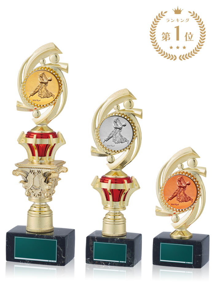 ダンス用低価格トロフィー　JW-B-6046-dance