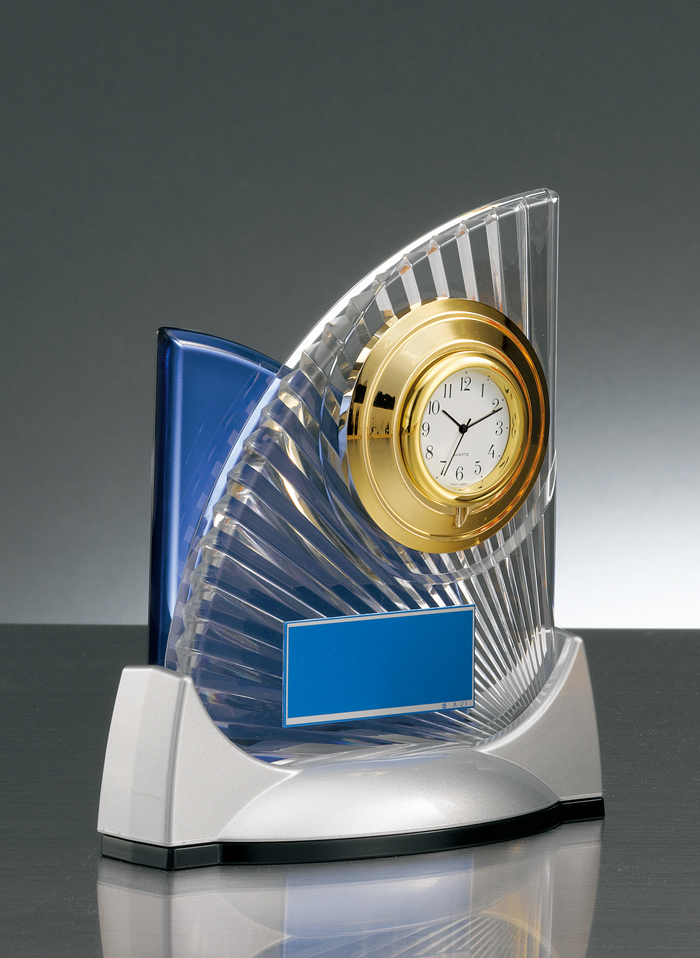 オシャレなアクリル製時計付き記念品 JW-BM-8369