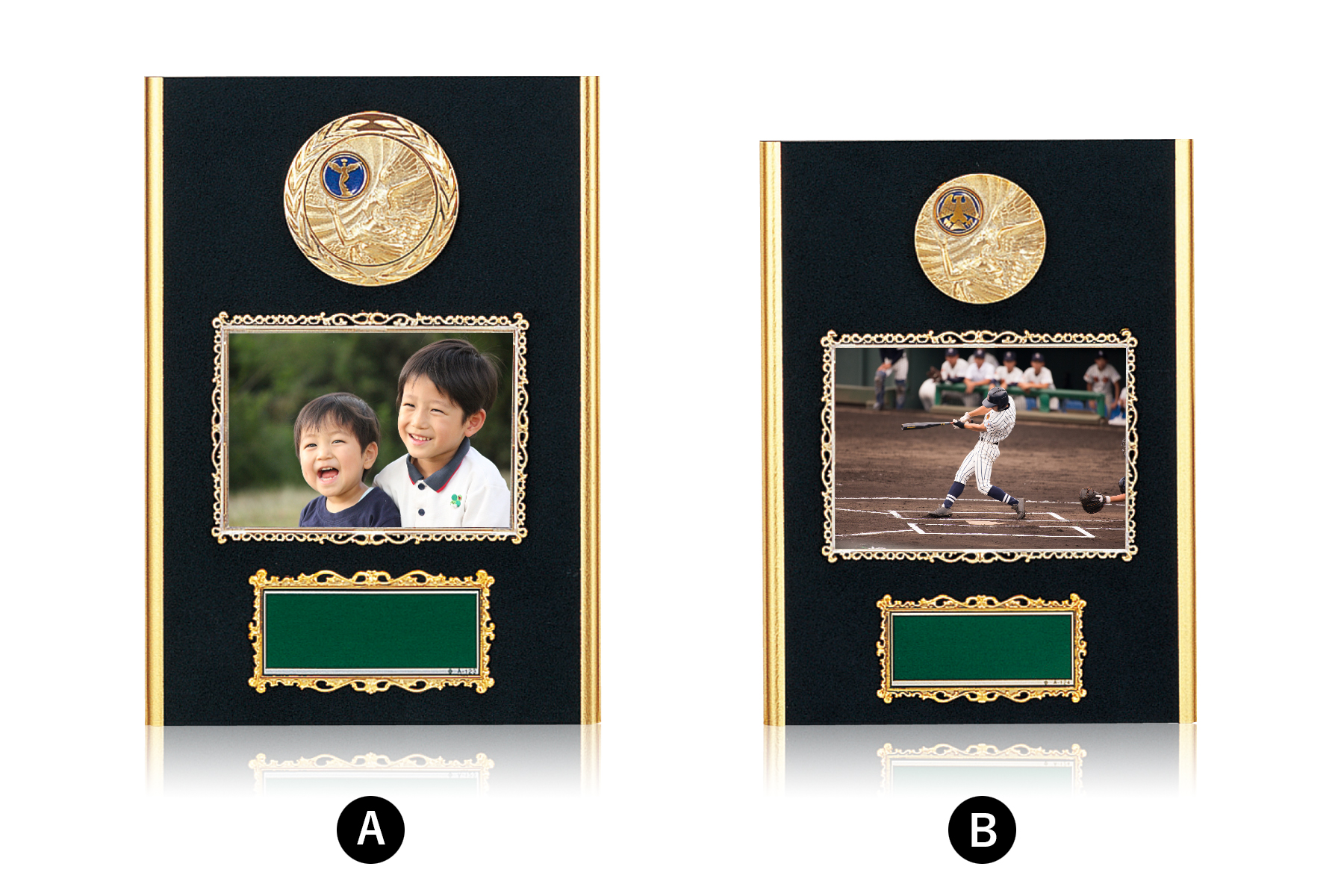 JW-BM-8377 種目マーク取替えフォトフレーム楯
