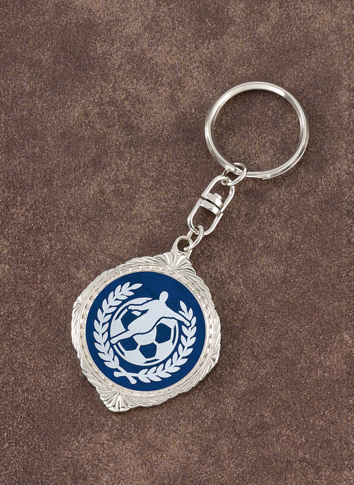 サッカー用金属製キーホルダー　JW-BM-8568-soccer