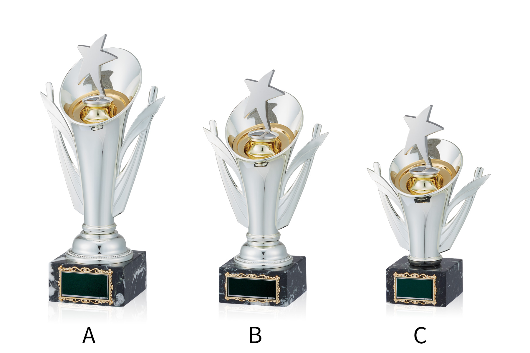 ブロンズトロフィー JW-BT-2051｜高さ23.0センチ～／重さ750g～