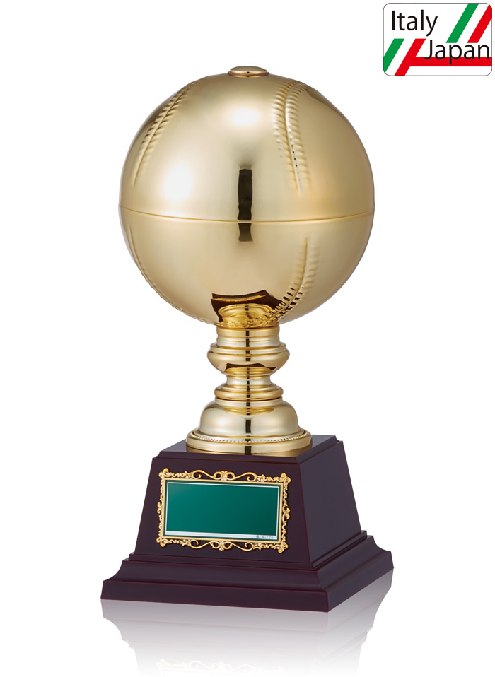 野球用ゴールデンボールトロフィー JW-BT-2314