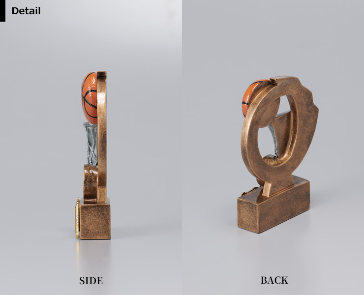 バスケットボール用クリスタルトロフィーの詳細 JW-BT-2337