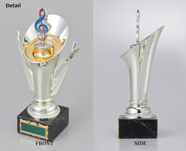 音楽用ブロンズトロフィーの詳細 JW-BT-2345