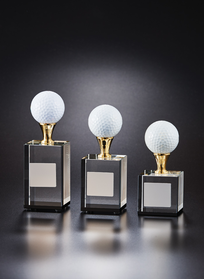 ゴルフボール台トロフィー JW-BW-2289｜高さ7.5センチ～／重さ350g～