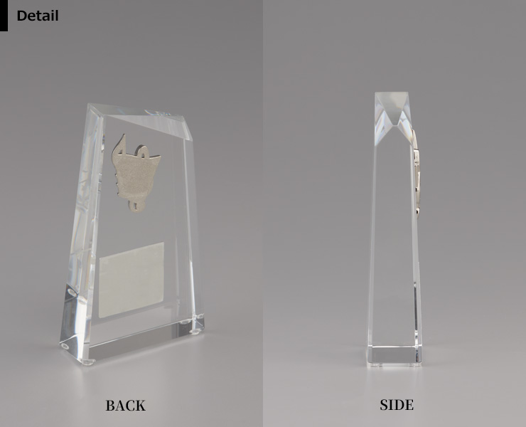 音楽用クリスタルトロフィーの詳細 JW-BW-2349