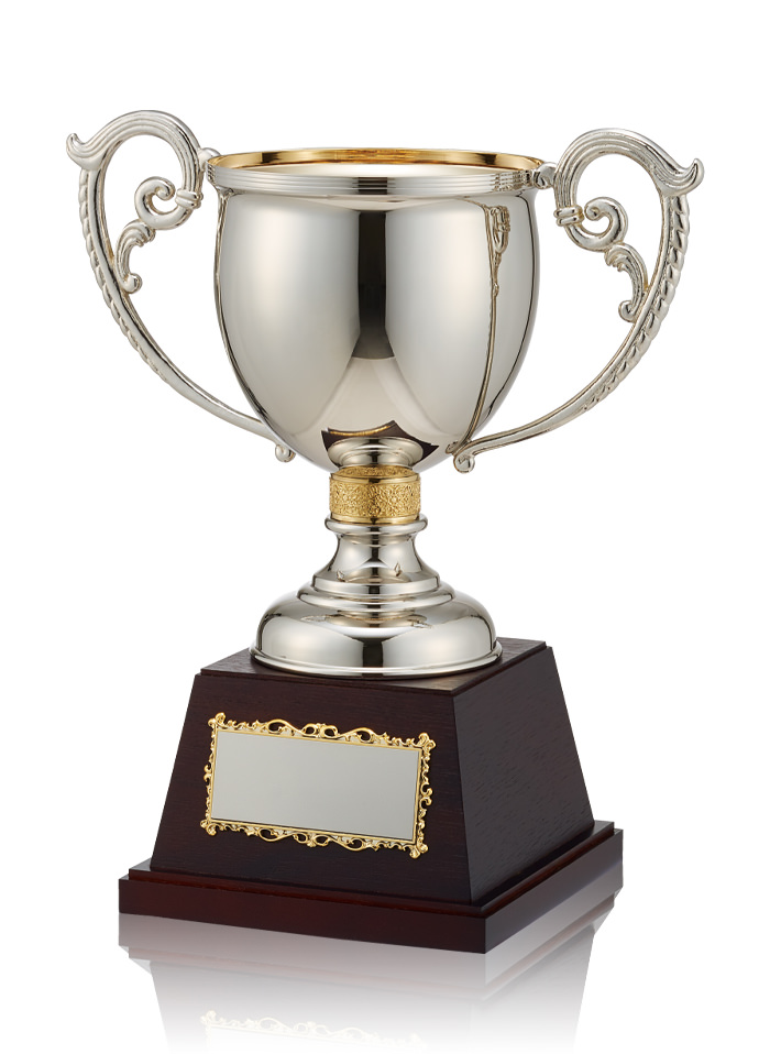 滑らかな曲線が美しい高級優勝カップ JW-ES-1026