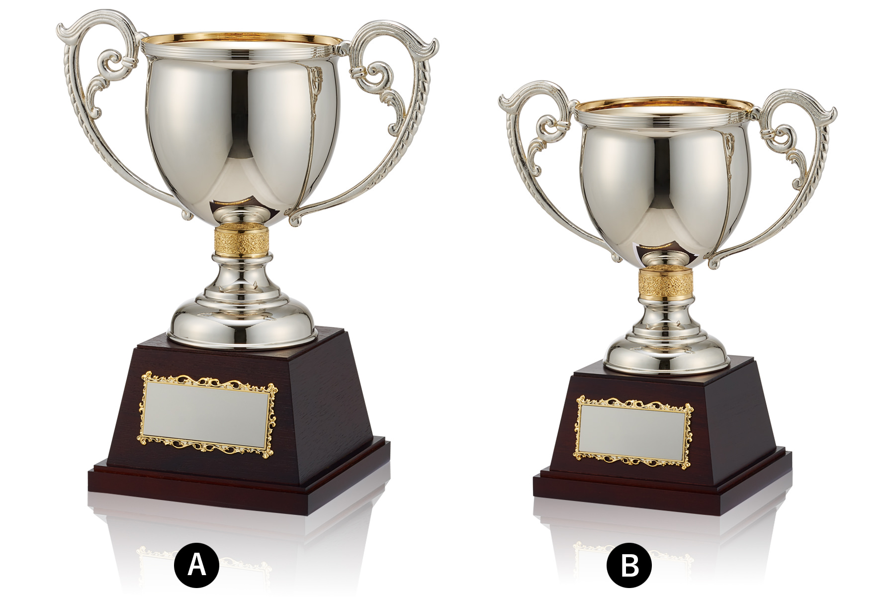 滑らかな曲線が美しい高級優勝カップ JW-ES-1026